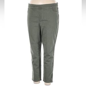 Girlfriend skinny ankle jeans with zippers at the ankle size 3/16/xl